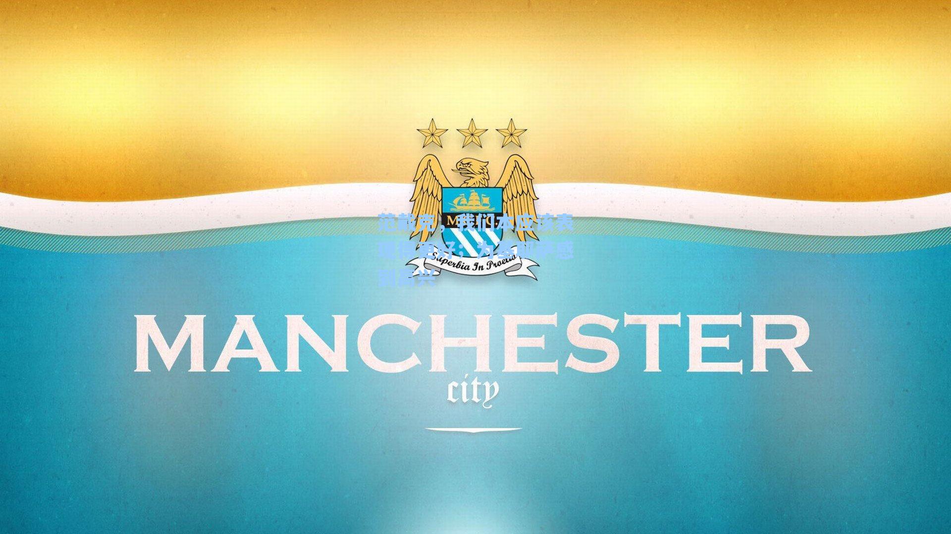 范戴克，我们本应该表现得更好；为基耶萨感到高兴